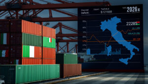 Commercio Italia: dati, export, deficit e previsioni 2026