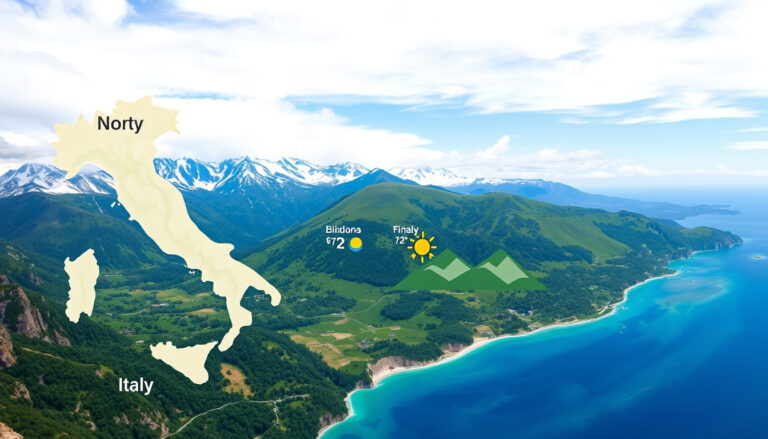 Ambiente clima Italia: tipi, zone climatiche e impatti